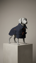 Urban Navy Wool Overcoat